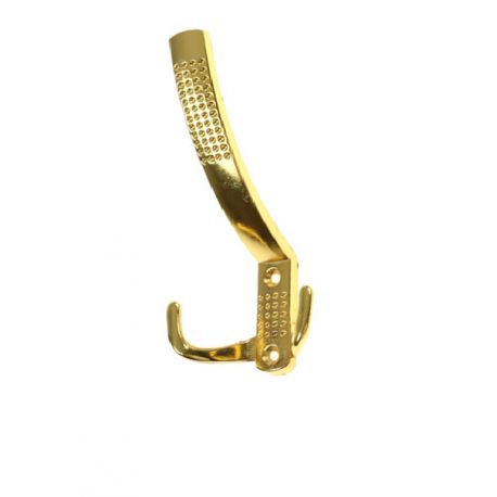 Крючок-вешалка  № 641А бол.золото  (40/200)