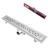 Трап-лоток TIM гориз 70х550мм СУХОЙ решетка-КРУГлая ячейка