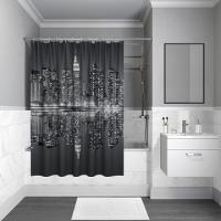 Штора для ванной 180 180см, полиэстер, B04P118i11 IDDIS