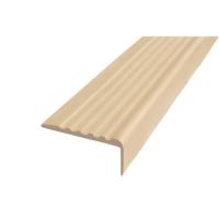 Защитное противоскользящее облиц. устройство самоклеющаяся лента ЗПОУ-Угол (беж.)(43мм) бухта 1м