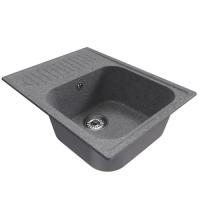 .Мойка ML-GM18 с крылом, графит (342), 640 490 190 мм NEW