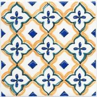 Декор Капри майолика глянцевый 20x20x6,9 STG\A469\5232