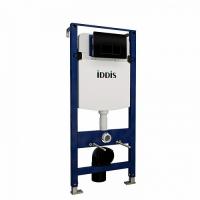 Комплект  OPTIMA HOME  2в1  инсталляция и клавиша смыва Черная OPH00MDi32K IDDI