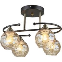 Люстра потолочная 02000-0.3-04 BK+AB