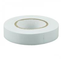 Изолента ПВХ универсальная 19мм 20м белая   W-CON