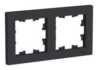 Рамка 2-м карбон, серия ATLAS DESIGN, SCHNEIDER ELECTRIC