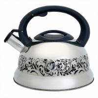 Чайник 3,0л из нерж стали, меняет цвет при закипании ВЕ-0520