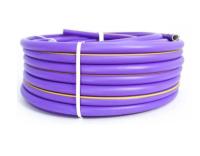 Шланг поливочный Резиновый (ТЭП) Soft Touch армированный, 1/2", 25 м, сиреневый, давление 7-15 бар.