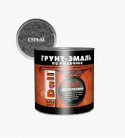 Грунт-эмаль по ржавчине молотковая Серая 0,75л  DALI Рогнеда