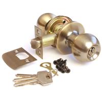 Защелка Avers 6072-01 АВ бронза с ключем