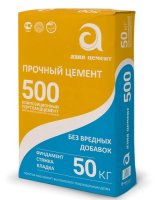 Цемент M500 (маркировка 42,5Н(ЦЕМ II/А-К)) 50кг (40шт/под) АзияЦемент