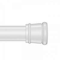 Карниз для ванной белый 110-200см SRW0120i14 IDDIS