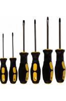 Набор STAYER отвертки МАСТЕР, Cr-V, SL3, 5, 6 PH№0, №1, №2, 6 пред