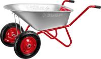 Тачка садово-строительная двухколесная 90 л, 180 кг, Т-21 ЗУБР