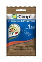 Средство от болезней на плодовых Скор от парши 1 мл (Зеленая аптека садовода)