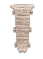 Угол внутренний для плинтуса Дуб латте 229, Деконика