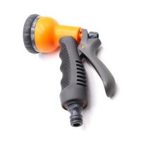 Пистолет пластиковый, мягкая ручка, 8 струй SANTREK AQUA (YM7202)