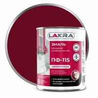Эмаль ПФ-115 вишневый 1 кг.(Лакра)