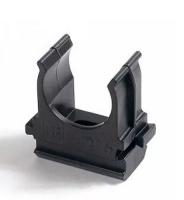 Крепеж-клипса для гофры d16мм черная