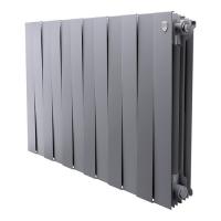 Радиатор биметалл ROYAL THERMO PianoForte 500/Silver Satin 12 секций