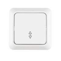 Выключатель 1-кл. ОП проходной, белый 10А, 250В,TANGO