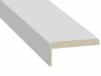 Наличник дверной DORICA телескопический плоский 24 70 2150 сатин Белый