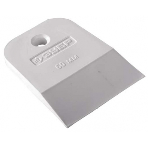 Шпатель  резиновый -БЕЛЫЙ ,1шт.  60мм