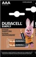 Батарейка щелочная DURACELL LR03 NEW BL2