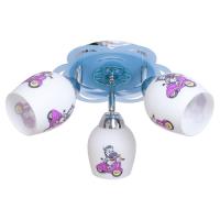 Люстра потолочная 4239 3CR+BL WT