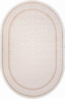 Ковер Турция LISSABON KARMEN HALI SI040W OVAL BROWN BROWN 1,56*2,3 м