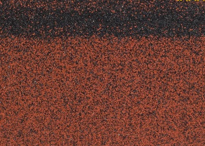 Гибкая черепица коньково- карнизная Красный микс 250 1000мм (уп.3 м.кв,12м.пог.карниз или 7,2 кон)