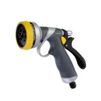 Пистолет д полива 8 функций + фитинг аквастоп (HK3015-25-8М) Hanskonner