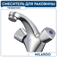 Смеситель для раковины MILARDO TRING TRISB01M01