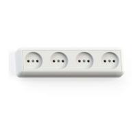 Розетка 4-м  ОП 