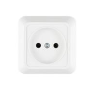 Розетка б з белый ОП 10А, 250В TANGO