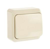 Выкл 1-кл. ОП  ОЛИМП  10А беж. (Б-О0021)