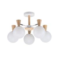 ,Люстра потолочная 10047 5WT+WD+CR WT