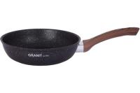 Сковорода 280мм с ручкой, антипригарное покрытие Granit ultra Induction (blue) сгги280а