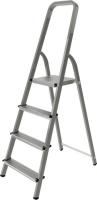 Стремянка стальная 4 ступ. вес 5,8 кг, раб. высота 2,81 м, грузоподъемность 150 кг.  Новая высота