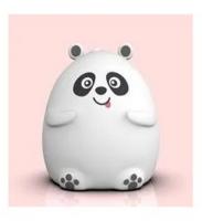 Ночник силиконовый WH-A11  Панда , USB, аккум. 1200мАч, 3000К+RGB (7 цветов) Включай