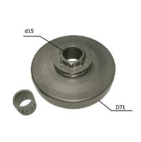Звездочка ведущая 45, 52 см3 со сменным венцом и подшипником