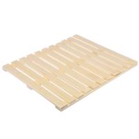 Решетка на пол для бани и сауны 60*70 Липа "Банные штучки" (5)