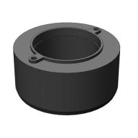 Переходник пластиковый, для лотка водоотводного Gidrolica Light 18062