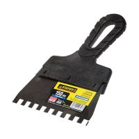 Шпатель зубчатый нерж. "STAYER PROFI",зуб 8*8, 150мм