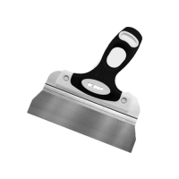 Шпатель фасадный 200мм (нерж.сталь, двухкомп. ручка)