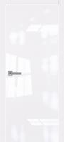 Дверь межкомнатная КАРДА R 800 2000 Белый глянец кромка в цвет полотна