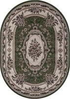 Ковер Merinos GAVANA 5444 OVAL GREEN 2,5*3,5 м