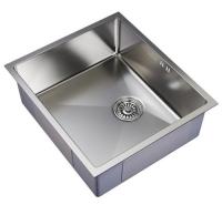 .Мойка подст.монтаж 50х44 (3,0) вып 3 1 2  MIXLINE PRO 20см с сифоном (сатин)