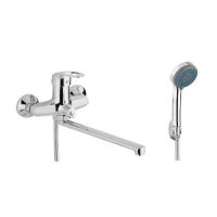 Смеситель для ванны 40 мм гусак L 275 мм  АК2729 AquaKratos