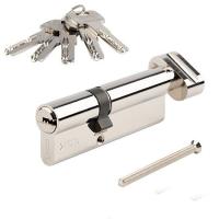 Цилиндровый механизм SM-90 (35 55С) C - NI никель проф.ключ с барашком APECS